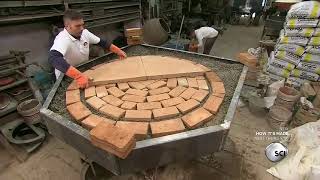 Gianni Acunto Neapolitan Pizza Oven  HOW TO MAKE A PIZZA OVEN [upl. by Ainuj608]