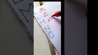 K to O Beautiful Cursive writing cursive handwriting calligraphy [upl. by Enawtna]