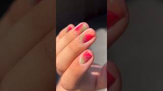 Stamp nail art at home 😍nailart nailextensionathome nails [upl. by Emogene]