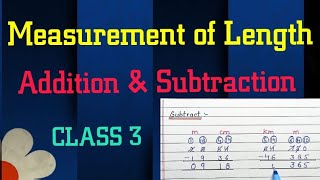 Measurement of Length Addition and Subtraction Class 3 in Hindi EasywaybyAfroz [upl. by Granniah]