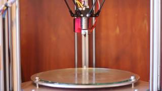 Delta 3D Printer Auto Calibration on Smoothieboard [upl. by Atsugua]