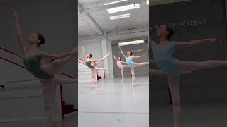 How we do Pirouettes Combination  Vaganova training in California [upl. by Close119]