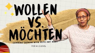 Wollen vs Möchten  German Lesson 8  A12 YouTube [upl. by Eirbua]