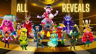 All Season 10 Reveals  The Masked Singer US [upl. by Sibyl]