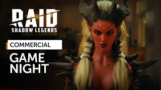 RAID Shadow Legends  Champions IRL  Game Night Official Commercial [upl. by Lundell658]