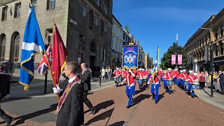 Royal Burgh Of Rutherglen campsie Club Apprentice Boys Of Derry Rutherglen Bluebell Flute Band 2024 [upl. by Nine]