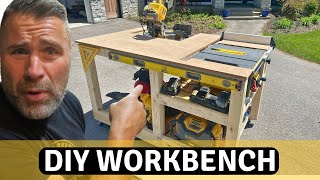 Build This Workbench for UNDER 200 [upl. by Annonyw902]