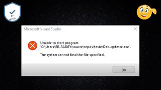 fix error visual studio the system cannot find the file specified  visual studio [upl. by Gitel133]