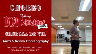 Cruella De Vil Nanny amp Anitas Choreography [upl. by Ellehcit]