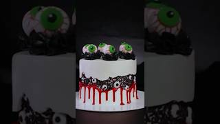 Scary Halloween Cake Ideas👻🎂 cake cakedecorating halloweencake halloween shortsfeed [upl. by Icnarf]