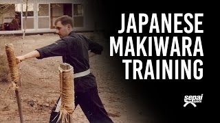 Japanse Makiwara Training [upl. by Assili]