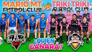 MARIO MT VS Triki Triki ⚽️Desde la Cancha 🏆 se calentaron los ánimos 🔥 [upl. by Ecenaj765]