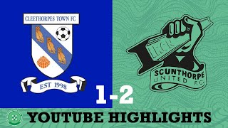 📺 Match goals Cleethorpes Town 12 Iron [upl. by Ahsotal]