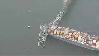 LIVE Biden to deliver remarks on Baltimores Francis Scott Key Bridge collapse after ship strike [upl. by Eiramanel]