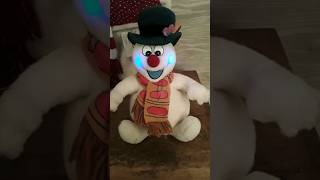 Dancing Frosty the snowman plush Gemmy [upl. by Nnairda]