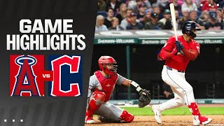 Angels vs Guardians Game Highlights 5324  MLB Highlights [upl. by Glyn]