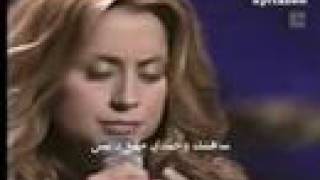 Lara Fabian Je Suis Malade  Lyrics amp translite [upl. by Enialehs287]