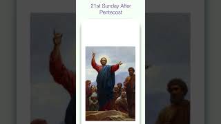 Forgiveness and Gods Armor 21st Sunday After Pentecost SundayReflection sermon short [upl. by Sekoorb]