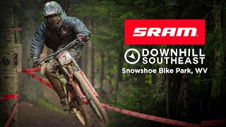 Snowshoe Basin Side Round 3 Downhill Southeast Race Replay Show 2024 [upl. by Arihat933]