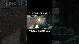 Active Protection System APS in action  War Thunder Mobile warthundermobile [upl. by Searby]