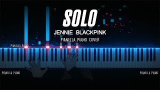 JENNIE of BLACKPINK  SOLO  Piano Cover by Pianella Piano [upl. by Llenrod560]