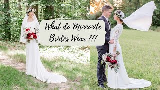 I Sewed a Mennonite Wedding Dress [upl. by Tina375]