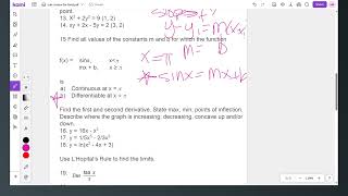 Calc 1 final review [upl. by Ardnaxila709]