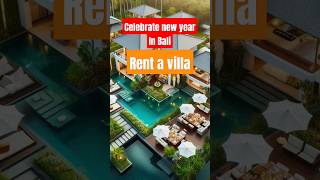 VILLA IN BALI FOR NEW YEAR 2025 villabali balinewyear2025 australian asiabali villaparty [upl. by Ellehcam]