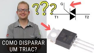 TRIAC e Tiristores  Como funcionam Como Disparar Eletrônica Fácil [upl. by Eiraminot281]