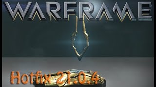 Warframe  Hotfix 2104 Placeable Donda amp Harrow Buff [upl. by Marybelle]