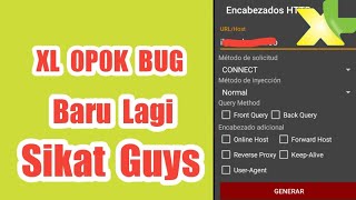 XL 0P0K BUG BARU LAGI  100 Work [upl. by Aliam569]