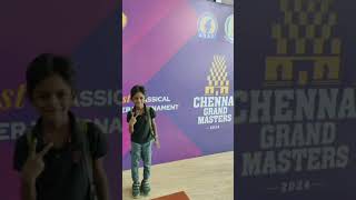 Chennai grandmasters 2024chess shorts chennaigrandmaster2024 [upl. by Darci211]