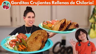 HAS PROBADO las GORDITAS de CHILORIO😋¡ Bien CRUJIENTES  como hacer chilorio [upl. by Yleek761]