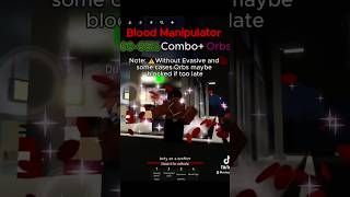 JJs Update Blood 🩸 Manipulator Comboroblox jujutsushenanigans update Combo [upl. by Chon]