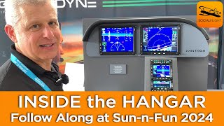 INSIDE The HANGAR at SunnFun 2024  Part 2 [upl. by Aztinaj]