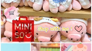 MINISO store tour Miniso Haul🧸💕🎀 [upl. by Kenwrick993]