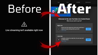 Live streaming has been restored  How to fix quotLive streaming isnt available right nowquot 2024 [upl. by Fotzsyzrk]