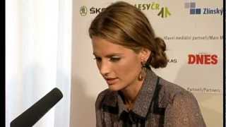 Stana Katic  Zlín Film Festival 2011 [upl. by Nitsirhc365]