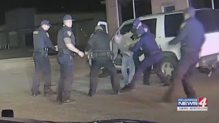 New video shows officers beat and tase driver in Weatherford [upl. by Kcirdle]