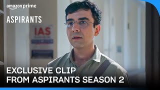 Dreams do come true  Exclusive Clip Aspirants Season 2  Prime Video India [upl. by Neetsirhc]