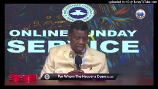 FOR WHOM THE HEAVEN OPENS PART 57  PASTOR EA ADEBOYE [upl. by Dewees]