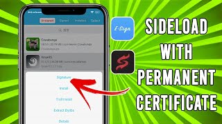 How to Get Certificate For ESignScarlet  Sideload Apps No Revokes [upl. by Etiam]