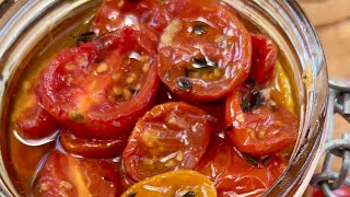 Tomates Confites au Four Si Savoureuses Que Vous Aurez Envie de les Préparer Tout le Temps 😋 [upl. by Rustie]