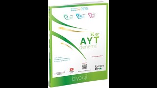 ÜçDörtBeş Yayınları AYT Biyoloji 20 Deneme [upl. by Pazice]