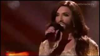 parodia cancion eurovision 2014 Conchita Wurst Austria [upl. by Llehsim]