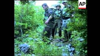 Bosnia  CroatSerb Front Line [upl. by Asiled]