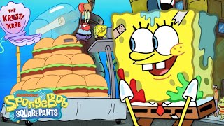 SpongeBob Builds a Krusty Krab Parade Float 🍔  quotSpongeBob on Paradequot Full Scene  SpongeBob [upl. by Sitnerp]