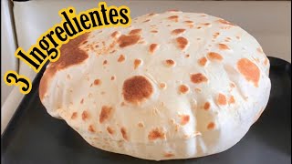 Tortillas de harina con 3 ingredientes suaves faciles y deliciosas [upl. by Llennehc]