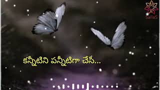 Kannitini pannitiga chesi  gangotri song  Telugu lyrics [upl. by Ahseket]