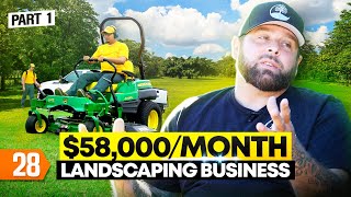 How to Start 58KMonth Landscaping Business Pt 1 [upl. by Lari410]